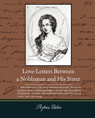 Book cover for Loveletters Between a Nobleman and His Sister