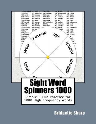 Book cover for Sight Word Spinners 1000