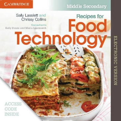 Book cover for Recipes for Food Technology Middle Secondary Electronic Workbook