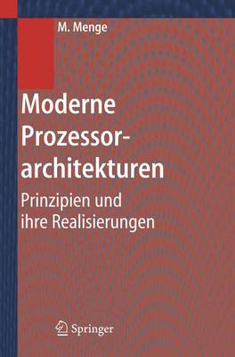 Book cover for Moderne Prozessorarchitekturen
