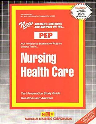 Book cover for NURSING HEALTH CARE (NURSING CONCEPTS 3)