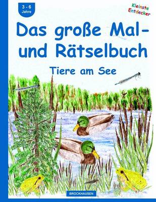 Book cover for BROCKHAUSEN - Das grosse Mal- und Ratselbuch