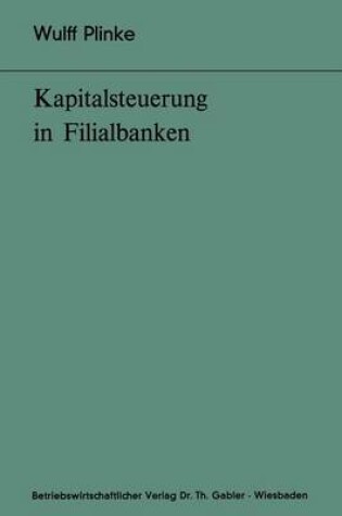 Cover of Kapitalsteuerung in Filialbanken