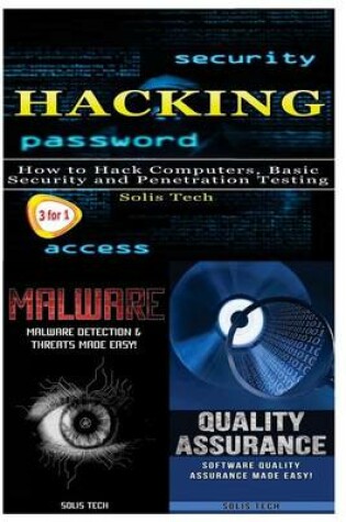 Cover of Hacking + Malware + Quality Assurance