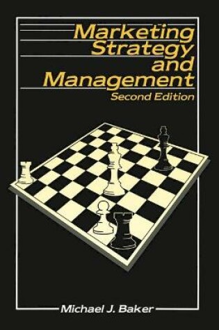 Cover of Marketing Strategy and Management