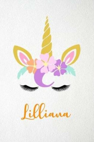 Cover of Lilliana A5 Lined Notebook 110 Pages