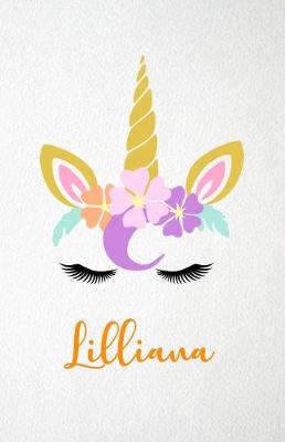 Book cover for Lilliana A5 Lined Notebook 110 Pages