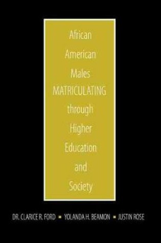 Cover of African American Males Matriculating through Higher Education and Society