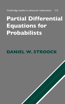 Cover of Partial Differential Equations for Probabilists