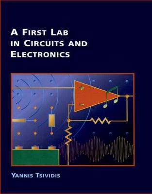 Book cover for A First Lab in Circuits and Electronics