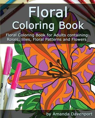 Cover of Floral Coloring Book