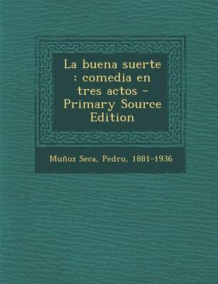 Book cover for La buena suerte