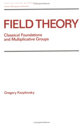 Book cover for Field Theory