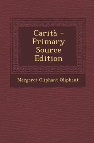 Cover of Carita