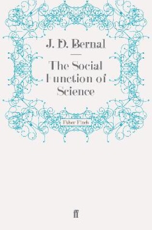 Cover of The Social Function of Science