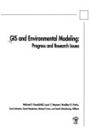 Cover of GIS and Environmental Modeling