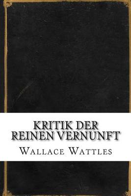 Book cover for Kritik Der Reinen Vernunft