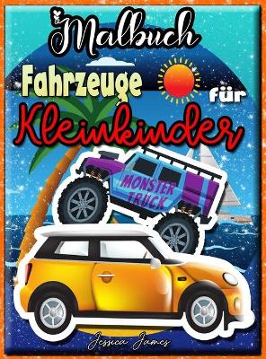 Book cover for Fahrzeuge Malbuch fur Kleinkinder