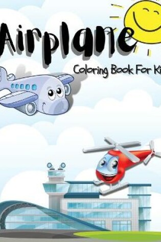 Cover of Airplane Coloring Book