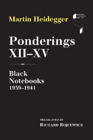 Cover of Ponderings XII–XV