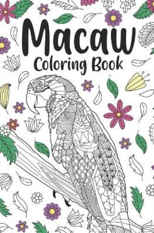 Cover of Macaw Coloring Book