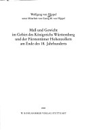 Book cover for Mass Und Gewicht Im Gebiet Des Konigreichs Wurttemberg Und Der Furstentumer Hohenzollern Am Ende Des 18. Jahrhunderts