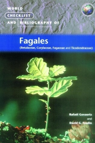 Cover of World Checklist and Bibliography of Fagales