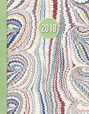 Book cover for 2018 Diary Green Design