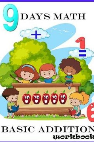 Cover of 9 days Math Basic addition