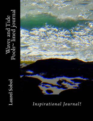 Book cover for Waves and Tide Pools lined journal