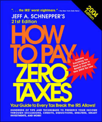 Cover of How to Pay Zero Taxes