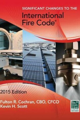 Cover of Significant Changes to the International Fire Code, 2015