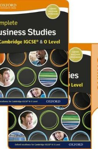 Cover of Complete Business Studies for Cambridge IGCSE and O Level Print & Online Student Book