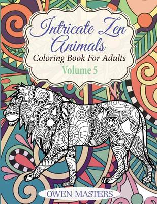 Book cover for Intricate Zen Animals