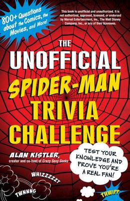 Book cover for The Unofficial Spider-Man Trivia Challenge