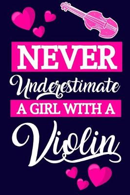 Book cover for Never Underestimate A Violin