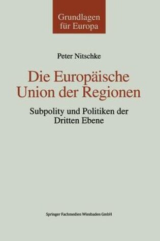 Cover of Die Europäische Union der Regionen