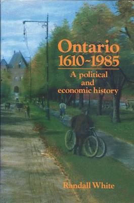Book cover for Ontario, 1610-1985