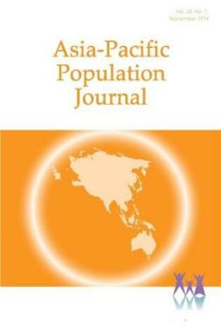 Cover of Asia-Pacific Population Journal, 2014