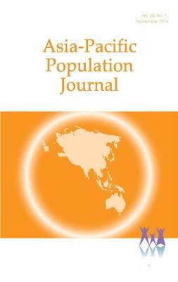 Book cover for Asia-Pacific Population Journal, 2014