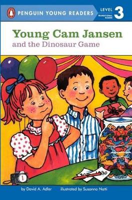 Book cover for Young CAM Jansen and the Dinosaur Game