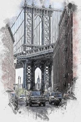 Book cover for A Painting of the Brooklyn Bridge in New York Journal