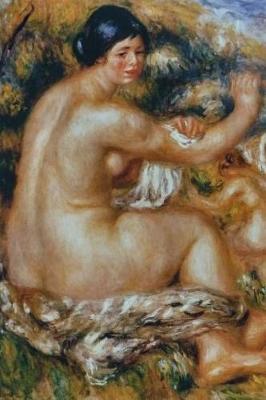 Book cover for 150 page lined journal After Bathing, 1912 Pierre Auguste Renoir