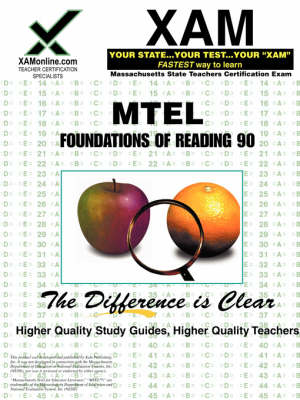 Book cover for MTEL Foundations of Reading 90