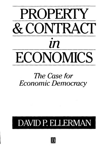 Cover of Property and Contract in Economics