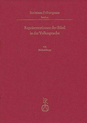 Book cover for Reprasentationen Der Bibel in Der Volkssprache