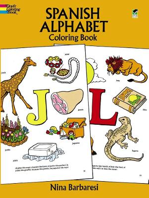 Cover of Spanish Alphabet Coloring Book