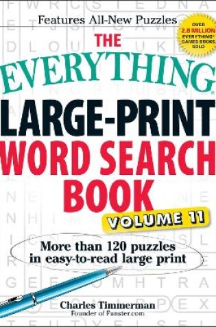 Cover of The Everything Large-Print Word Search Book, Volume 11