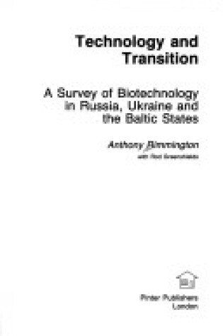 Cover of Technology and Transition