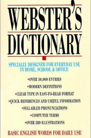 Cover of Webster's Dictionary